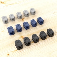Vente chaude Silicone Câble Titulaire Magnetics Adhésif Bureau Cordon Fil Clips Organisateur OEM LOGO Magnétique Câble Gestion