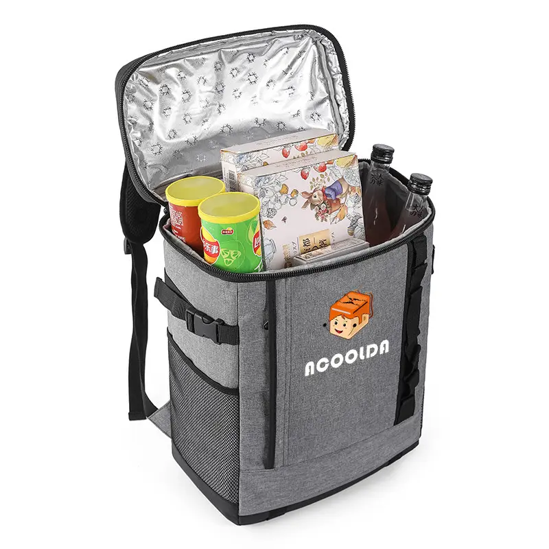 Piknik soğutucu sırt çantası hafif su geçirmez büyük termal çanta buzdolabı taze tutmak için yalıtımlı çanta açık kamp