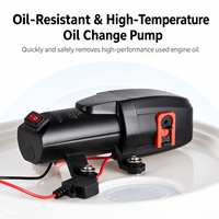 Système de pompe à huile moteur SEAFLO 12V 1,5 GPM, kit d'extraction d'huile de 4 gallons pour camping-car, bateau, marine