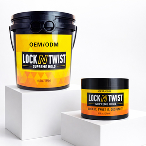 Gel Coiffant Professionnel Lock N Twist à Tenue Forte, Longue Durée, Anti-Frisottis, pour Tous les Styles Protecteurs - Product Image 1