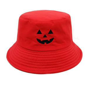 Vente en gros de chapeau de <span class=keywords><strong>pêcheur</strong></span> d'Halloween réversible chapeau de citrouille joyeux et drôle pour une fête en plein air décontractée, un voyage à usage quotidien - Product Image 5