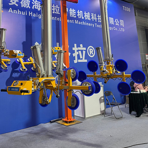 Cam hattı pnömatik asansör yüksek işleme kapasitesi Flip tipi 6 vantuz vakum asansör yük 450kg manuel 360 rotasyon - Product Image 2