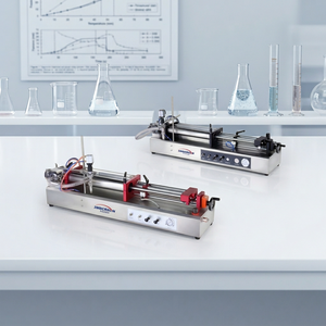 <span class=keywords><strong>Machine</strong></span> de remplissage de liquides semi-automatique pneumatique de haute précision pour le verre, les cosmétiques, les huiles essentielles et les parfums, facile à utiliser sur le bureau - Product Image 2