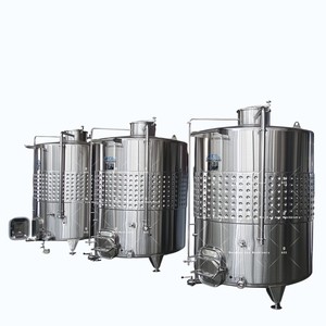 Tanque de Almacenamiento Vertical de Acero Inoxidable SS304 Ace de 100L, 200L, 300L, 500L, 1000L, 2000L con Tapa Superior - Product Image 3