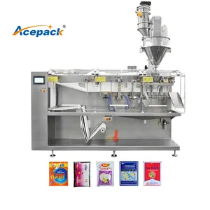 Electric Automatic Doypack Packing Machine Powder Reliable PLC Gear Flat Pouch Granule Packaging Beverage Food Chemical