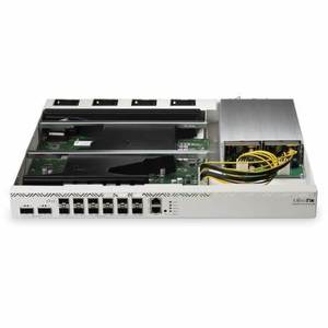 <strong>Router</strong> <strong>Mikrotik</strong>, CCR2216-1G-12XS-2XQ, 1x RJ45 <strong>Gigabit</strong>, 12x SFP28, 2x QSFP28, 16 Core AL73400, 16 GB RAM, 1U Rackmount