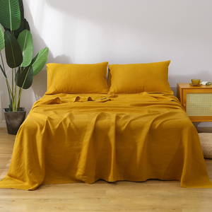 100% フランス産亜麻リネン布団カバー コースタルヘビーストーンウォッシュ モーガンアンドフィン ベッドリネン キングサイズ布団カバー - Product Image 4