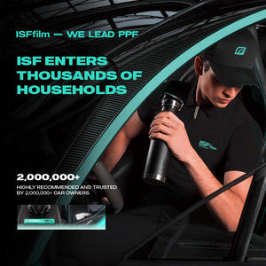 Película de Tinte para Ventanas Nano Cerámica ISF 35% VLT, Película de Tinte para Ventanas con Protección para Automóviles de Baja Reflexión - Product Image 4