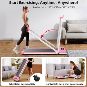 Caminadora Plegable <span class=keywords><strong>OKIO</strong></span> para Ejercicio Físico, Ajustable, Mecánica, para el Hogar, con Pantalla LED, Mini Caminadora Metálica - Product Image 6