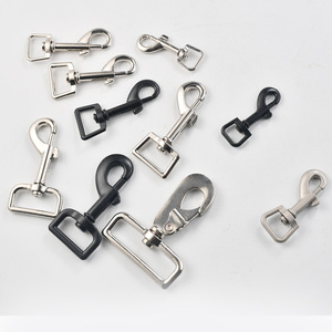 Zinc Alloy Carabiner Keychain Gun Shape Pet Clip Silver Hard Wearing Metal <b>Key</b> <b>Chains</b> - Product Image 2