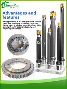 Perceuse à couronne interchangeable pour l'énergie éolienne Anneau d'engrenage spécial Roulement d'orientation Perçage Ventes directes d'usine personnalisées non standard - Product Image 4