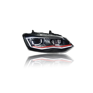 Fari a LED per <span class=keywords><strong>Volkswagen</strong></span> <span class=keywords><strong>POLO</strong></span> 6R 2011-<span class=keywords><strong>2018</strong></span> Aggiornamento VW <span class=keywords><strong>Polo</strong></span> MK5 Sistemi di Illuminazione Auto Gruppo Ottico Anteriore per Vettura VW - Product Image 3