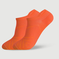 Chaussettes personnalisées Chaussettes de compression en coton de couleur bonbon Chaussettes de sport, de cyclisme, de course à pied, pour hommes et femmes