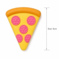 Jouet Squishy Pizza à Remontée Lente, Balle Anti-Stress Réaliste en Forme de Tranche de Pizza, Jouet Sensoriel Doux pour Enfants et Adultes, Idéal pour le Bureau