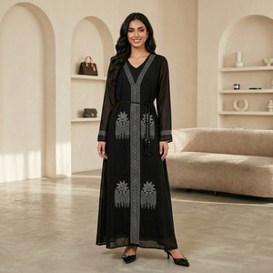 Robes musulmanes pour femmes en gros à bas prix, vêtements islamiques en tissu doux, coupe confortable pour <span class=keywords><strong>la</strong></span> <span class=keywords><strong>prière</strong></span> et le quotidien - Product Image 2
