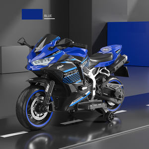 دراجات نارية كلاسيكية للأطفال يدوية ركوب سيارة تعمل بالبنزين مع أطفال كهربائية 12 فولت للأطفال الرضع بمقعدين 7 سنوات - Product Image 5