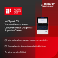 Analizador Químico Mindray VetXpert C5, Analizador de Bioquímica Veterinaria para Clínica y Laboratorio de Animales
