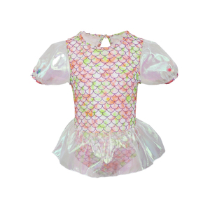 Nouveau Maillot de Bain Une Pièce Personnalisable Style Sirène pour Filles 2025 – Nouvelle Collection Été Design Occidental Vêtements de Natation pour Petites Filles - Product Image 2