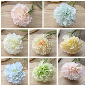 Fake flower Carnation Mother's Day Gift Simulation flower manufacturer home <b>decoration</b> wedding - Product Image 3