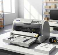 Printer Dot Matrix Invoice Kecepatan Tinggi LQ-735KII 24 Pin USB, Cocok untuk Pencetakan Multi Invoice