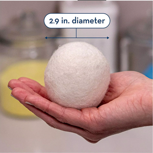 Personnalisé 100% sans produits chimiques Nouvelle-Zélande Natursolidol Boules de séchage Machine à laver Fasheepskinener Blanchisserie Raccourcir le temps de séchage XL - Product Image 3