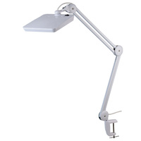 Folding Table Desk Swing Arm Magnifying Glasses Dental and Surgical Lamp Magnifying Glass Lamp with Stamp for Beauty Salon