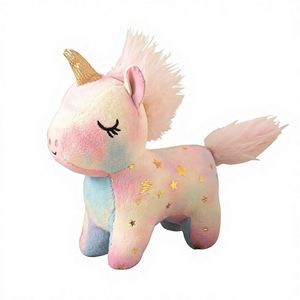 Colorful Cute Little Deer Plush Unicorn Pendant Keychain Law Machine Gift <b>Ornament</b> Wholesale 15cm-31cm - Product Image 3