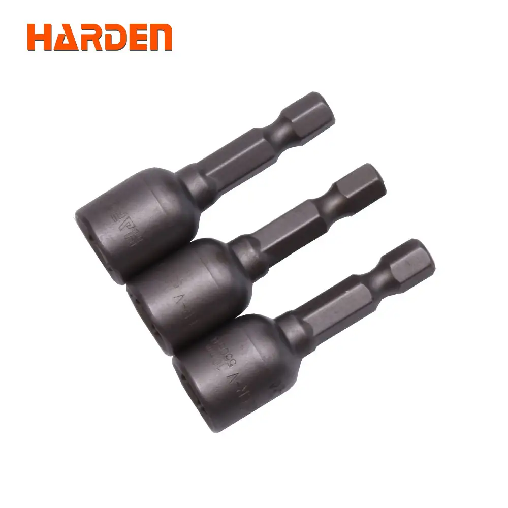 3Pcs Hex Socket Sleeve Nozzles Strong Magnetic Nut driver Set Drill Bit Adapter Wind Approved Sleeve Electric