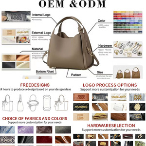 กระเป๋าถือหนังแท้ลาย<span class=keywords><strong>ลิ้นจี่</strong></span>แบบสั่งทำ OEM ODM สำหรับผู้หญิง ดีไซน์มินิมอล กระเป๋าสะพายไหล่ ความจุเยอะ กระเป๋าครอสบอดี้ - Product Image 5