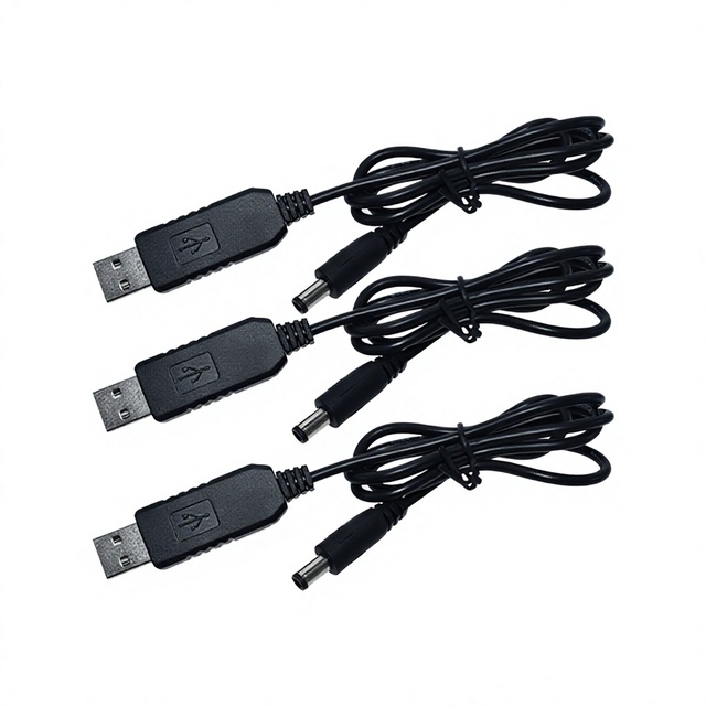 Powered Set up Charger Usb 5v to 9v 12v Cable Usb Dc Plug Cable for Fan Wifi Router USB Booster Cable