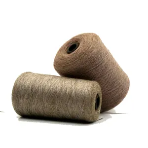 Alta temperatura resistente venda quente produto Yanbing2-camel 100% acrílico colorido fio tricô fio de poliéster usado para weavimg