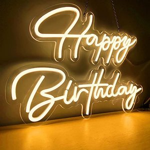Enseigne néon LED personnalisée en acrylique pour dropshipping, idéale pour fournisseurs, décoration murale pour <span class=keywords><strong>anniversaire</strong></span>, bar, mariage - Product Image 3