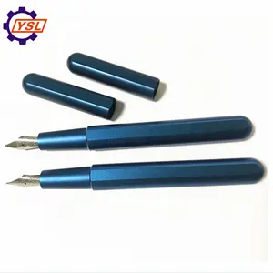 Custom Precision Aluminum/Brass/Titanium/Copper CNC pen from Factory