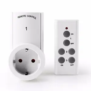 Home Using Intelligent RF Plug 433.92MHz Wireless Remote Control Outlet European Socket