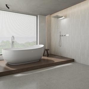 Carreau de cuisine moderne salle de bain salle de bain Sol 120x60 60120 grand carrelage gris rustique antidérapant en ciment durable 24x48 pour sol - Product Image 6