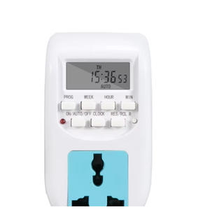 Minuterie <span class=keywords><strong>numérique</strong></span> Minuterie <span class=keywords><strong>Prise</strong></span> UK Électronique Programmable Hebdomadaire avec L'affichage D'affichage À CRISTAUX LIQUIDES - Product Image 6