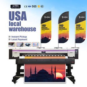 1900C Eco Inkjet Printer 1.89M Wide Fully-Automatic Roll Roll Printing Machine <b>Refillable</b> for Banner - Product Image 3