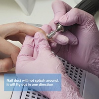 Forets à ongles anti-poussière en acier au tungstène pour élimination rapide de l'acrylique ou du gel dur, tige de 3/32 po - Manucure, Nail Art, Machine à ongles