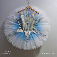 Nouveaux Costumes de conception classique dégradés attrayants de Tutu de ballet de Performance haut de gamme professionnels