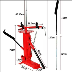 LIHENG Herramientas Portátiles <span class=keywords><strong>para</strong></span> Reparación <span class=keywords><strong>de</strong></span> Neumáticos sin Cámara, Máquina Manual <span class=keywords><strong>para</strong></span> Cambio <span class=keywords><strong>de</strong></span> Ruedas <span class=keywords><strong>de</strong></span> Camiones, Coches y Motocicletas, <span class=keywords><strong>para</strong></span> Reparación <span class=keywords><strong>de</strong></span> Neumáticos - Product Image 2