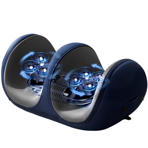 Leg Massager Dark Blue Full Coverage Foot And Leg Massage With <b>Remote</b> <b>Control</b> For Relaxation And Heat Therapy - Product Image 5