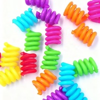 Vente flash : 60 pièces/ensemble de perles pour cheveux, accessoires de décoration pour tresses synthétiques, bijoux pour tresses d'enfants, anneaux pour cheveux