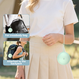 Nouvelle pochette à monnaie en silicone, sac à clés, sac de voyage portable, petite trousse de maquillage, sac de rangement multifonction avec fermeture éclair pour une utilisation en extérieur - Product Image 4