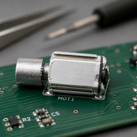 Moteur à vibrations SMD, mini-moteur DC 3610, micro-cylindrique pour montre connectée