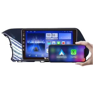 Radio para Auto con Pantalla IPS de 9 Pulgadas, Doble DIN, GPS, Navegación Android, para <span class=keywords><strong>HYUNDAI</strong></span> I-<span class=keywords><strong>20</strong></span> 2021 LHD - Product Image 1