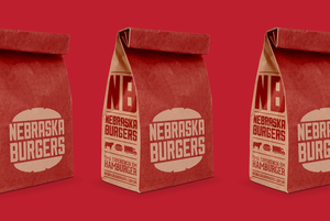 Logo personnalisé emballage à emporter à fond large fast-food sandwich à hot-dog burger sac en papier kraft anti-graisse - Product Image 4