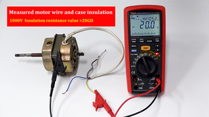 เครื่องทดสอบความต้านทานฉนวนแบบดิจิตอลพกพา UNI-T UT505B 6000 PI/DAR สำหรับวัดค่าความต่อเนื่องและความนำไฟฟ้า - Product Image 6