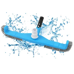 20" Pool Brushes Vacuum Cleaning Brush Head Suction Pool Vacuum Head Swimming Pool Cleaner With Curved Brush