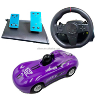 Voiture espionne avec caméra FPV WiFi en temps réel 1/28 5.8G 40CH APP, voiture de course avec pédales/volant