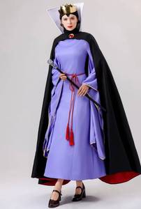 Costume de cosplay Reine des Neiges Halloween, nouveau design, pour fête masquée, jeu de rôle, ensemble de tenue de conte de fées, vente en gros - Product Image 6